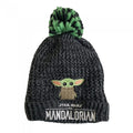 Front - Star Wars Mandalorian Unisex Adult The Child Badge Pom Pom Beanie