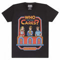 Front - Steven Rhodes Unisex Adult Who Cares T-Shirt