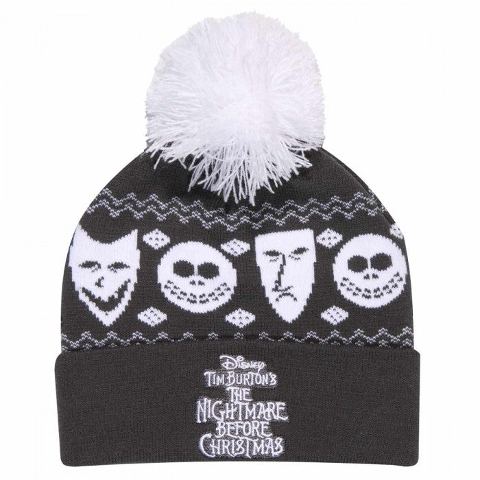 Front - The Nightmare Before Christmas Unisex Adult Misfits Beanie
