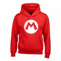 Front - Super Mario Childrens/Kids Mario Badge Hoodie
