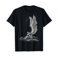 Front - Spiral Direct Unisex Adult Enslaved Angel T-Shirt