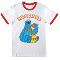 Front - Sesame Street Unisex Adult Munchies T-Shirt