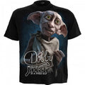 Front - Spiral Direct Unisex Adult Dobby Harry Potter Short-Sleeved T-Shirt