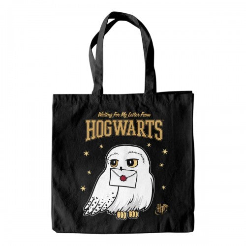 Front - Harry Potter Hedwig Tote Bag
