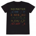 Front - Radiohead Unisex Adult No Matter T-Shirt
