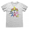 Front - Mighty Morphin Power Rangers Unisex Adult T-Shirt