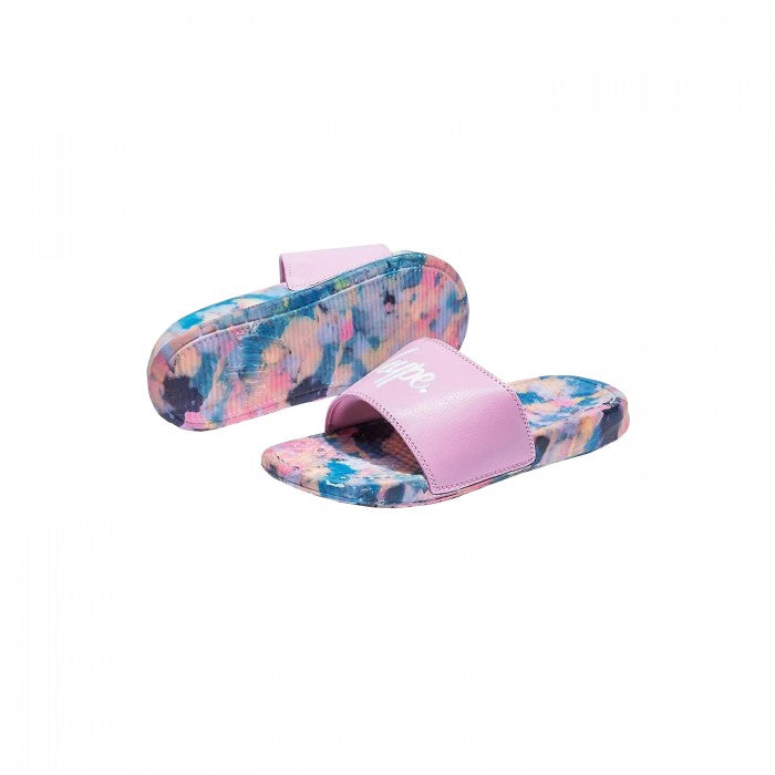 Front - Hype Unisex Adults Sponge Sliders