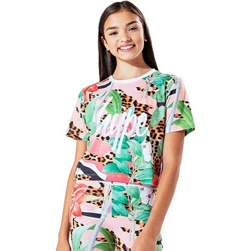 Front - Hype Childrens/Kids Jaguar Cherry Crop Top