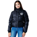 Front - Hype Girls Cropped Puffer Jacket