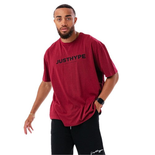 Front - Hype Mens JH Vintage Oversized T-Shirt