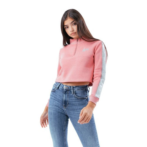 Front - Hype Girls Glitter Sweatshirt