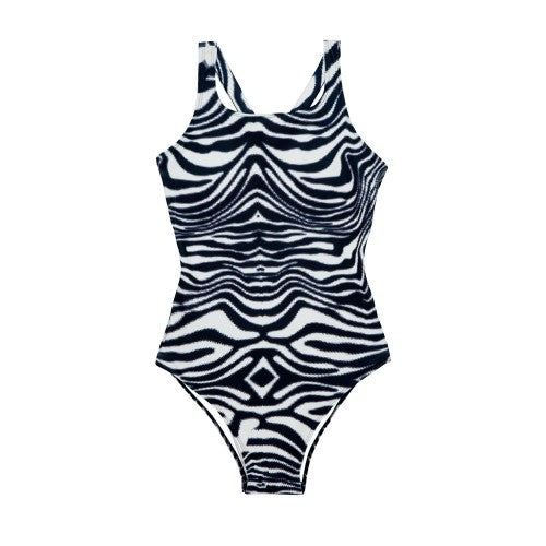 Front - Hype Womens/Ladies Wave One Piece Swimsuit