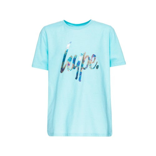 Front - Hype Girls Script T-Shirt
