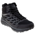 Front - Hi-Tec Mens Hewila Waterproof Mid Cut Walking Shoes