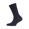 Front - Childrens/Kids Plain Cotton Rich School Socks (Pack Of 3)