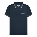 Front - Lambretta Mens Twin Tip Big & Tall Polo Shirt