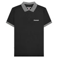 Front - Lambretta Mens SS25 Two Tone Polo Shirt