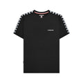 Front - Lambretta Mens Two Tone Taped T-Shirt