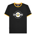 Front - Lambretta Mens SS25 Ringer Logo T-Shirt
