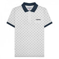 Front - Lambretta Mens AW24 Target Polo Shirt