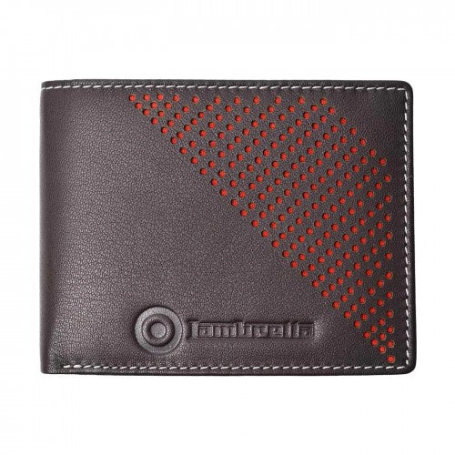 Front - Lambretta Punched Leather Wallet