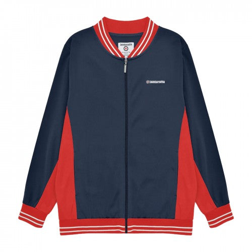 Front - Lambretta Mens Vintage Track Jacket