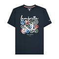 Front - Lambretta Mens Scooter Brand Big & Tall T-Shirt