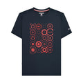 Front - Lambretta Mens SS25 Target Pattern T-Shirt