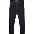 Front - Lambretta Mens Stafford Slim Jeans
