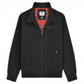 Front - Lambretta Mens Shower Resistant Harrington Jacket
