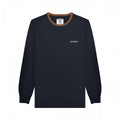 Front - Lambretta Mens Tipped Knitted Jumper