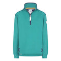 Front - Lazy Jacks Womens/Ladies Quarter Zip Sweatshirt