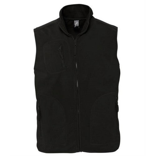 Front - SOLS Unisex Adult Norway Fleece Gilet
