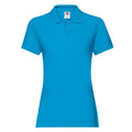 Front - Fruit of the Loom Womens/Ladies Premium Polo Shirt