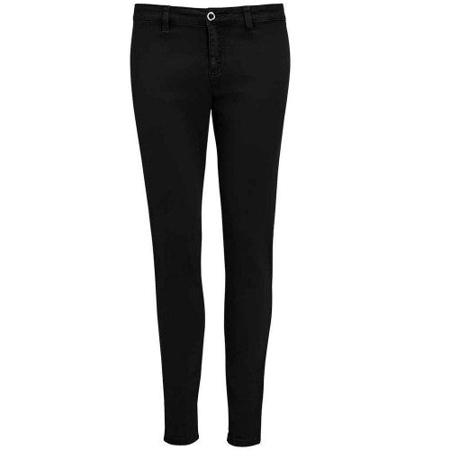 Front - SOLS Womens/Ladies Jules 7/8 Chinos