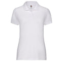 Front - Fruit of the Loom Womens/Ladies 65/35 Pique Polo Shirt