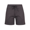 Front - Build Your Brand Womens/Ladies Terry Heather Plain Shorts