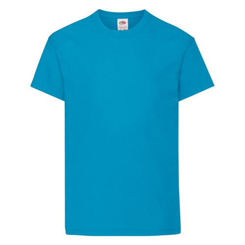 Front - Fruit of the Loom Childrens/Kids Original T-Shirt