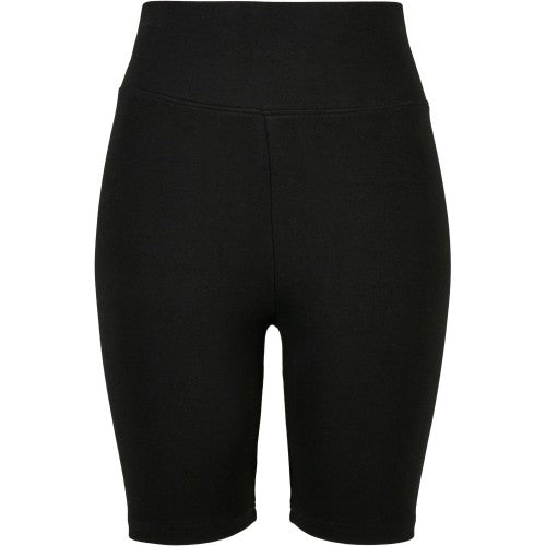 Front - Build Your Brand Womens/Ladies High Waist Cycling Shorts