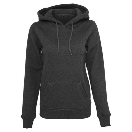 Front - Build Your Brand Womens/Ladies Heavy Hoodie