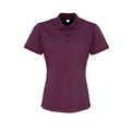 Front - Premier Womens/Ladies Coolchecker Polo Shirt