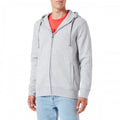 Front - HRM Mens Premium Full Zip Hoodie