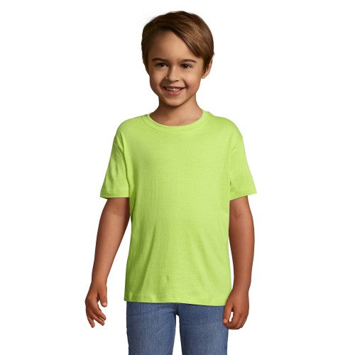 Front - SOLS Childrens/Kids Regent T-Shirt