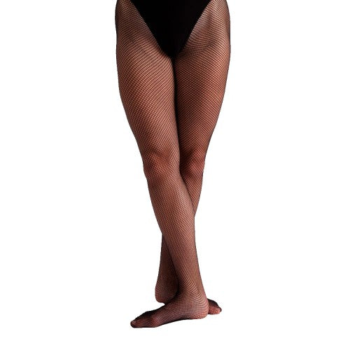 Front - Silky Childrens Girls Dance Fishnet Tights (1 Pair)