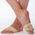Front - Silky Dance Girls Suede Dance Foot Thongs