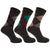 Front - Mens Traditional Argyle Pattern Lambs Wool Blend Socks With Lycra (Pack Of 3)