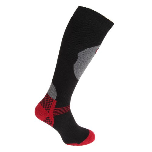 Front - Mens High Performance Extra Comfort Ski Socks (1 Pair)