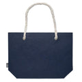 Blue - Back - MidOcean Feltsea RPET Felt Beach Shopper Bag