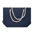 Blue - Side - MidOcean Feltsea RPET Felt Beach Shopper Bag