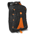 Orange - Front - MidOcean Monte Lema Contrast Detail Backpack